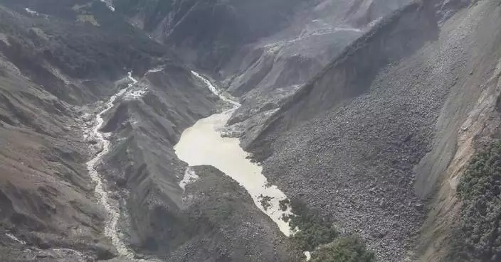 Barrier Lake near Gyirong mudslide site poses high breach risk