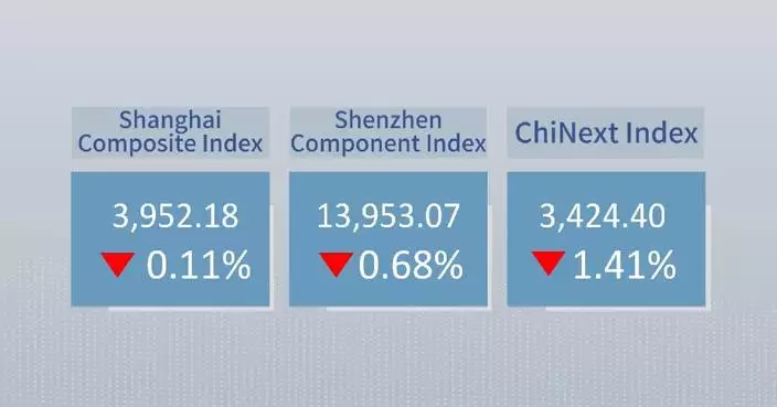 Chinese shares close lower Friday