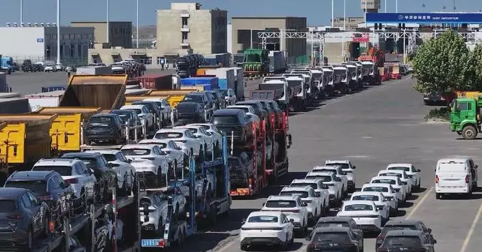 China-Kyrgyzstan border port emerges as key gateway for Chinese EV exports