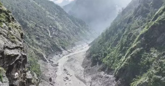 Massive ice rock avalanche with high velocity causes devastating mudslide at China-Nepal border: expert