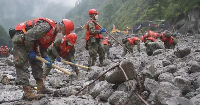 2,141 rescue workers deployed, hundreds locals relocated after deadly mudslide in Xizang