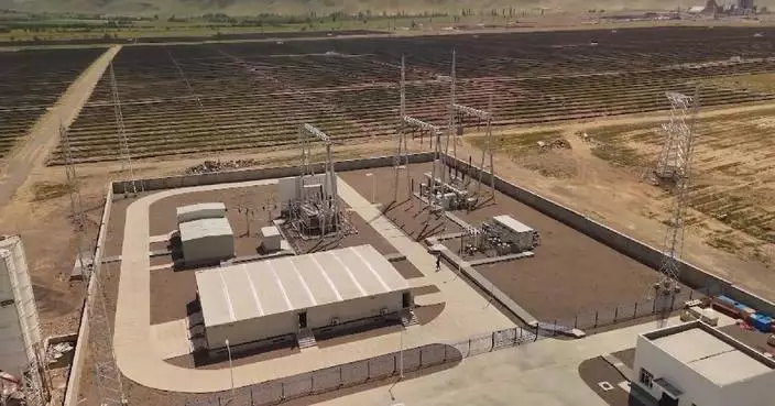 Kyrgyzstan launches 1st large solar power plant with China's support, ending rolling blackouts