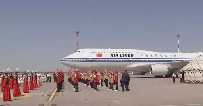 Xi arrives in Kyrgyzstan for SCO summit, state visit