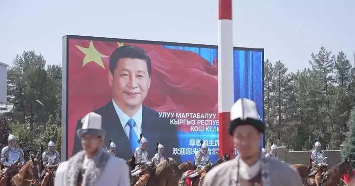 Xi receives warm welcome upon landing in Kyrgyzstan