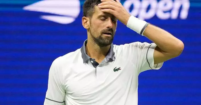 Novak Djokovic loses in opening round of US Open for first time, falling in 5 sets to Mariano Navone