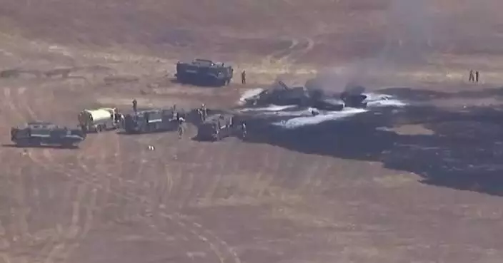 Marine Corps says F-35B stealth fighter crashed in California, pilot ejected