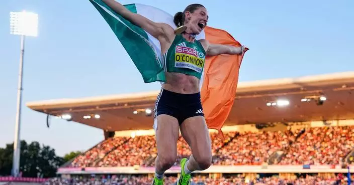 Irish fans praised for standout support of their athletes at European championships in Birmingham