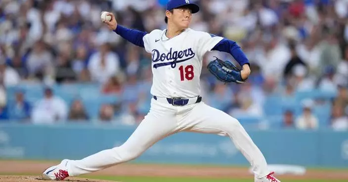 Yoshinobu Yamamoto helps the Dodgers beat the NL-leading Brewers 3-1