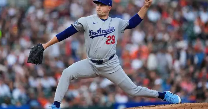 Tarik Skubal throws 6 solid innings in 1st start against former team, helping Dodgers top Tigers 2-1