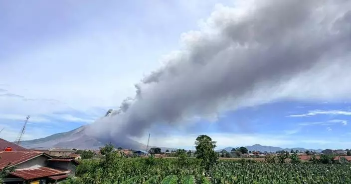 Sinabung volcano on Indonesia’s Sumatra island erupts without reports of casualties