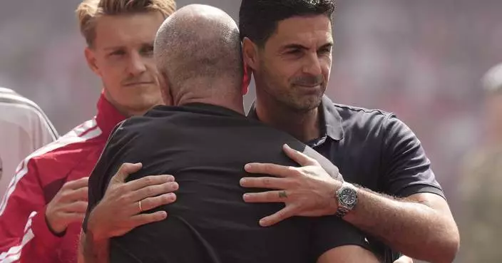 Arteta enjoying being the 'hunted' and urges Arsenal players to show desire to retain Premier League