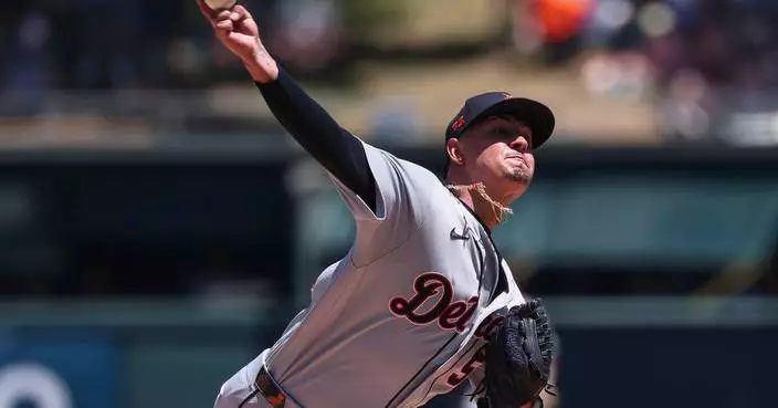 The Tigers beat the A's 11-0 to complete their first season-series sweep vs. an AL team