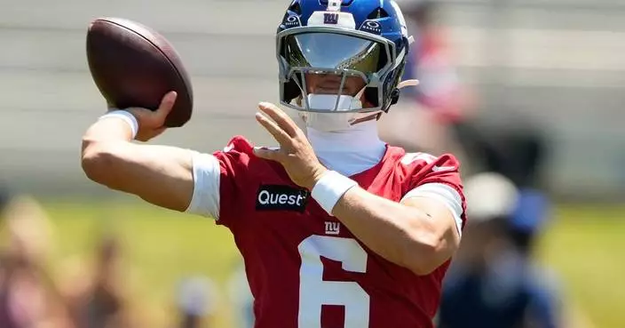 Jaxson Dart approaching training camp with an eye on preventing another Giants losing season