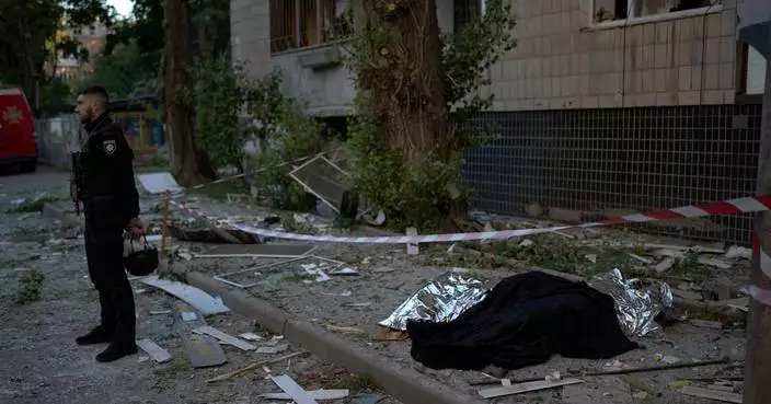 Russian missile barrage kills at least 6 in Kyiv, injures 33