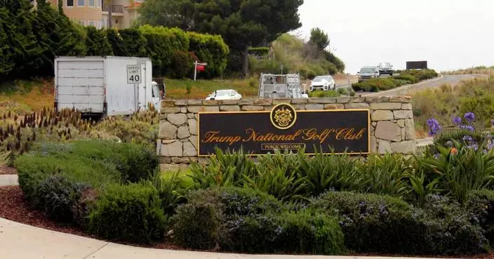 Authorities arrested a man with ammo and apparently monitoring security at Trump golf course near LA