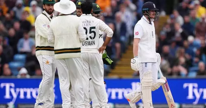 England all out for 409 and takes 238-run lead over struggling Pakistan in first test