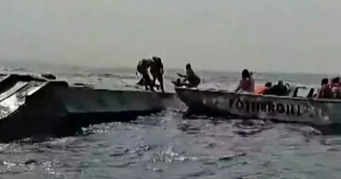 Survivors describe pleading to turn back before ferry capsized on Zimbabwe lake and killed 44