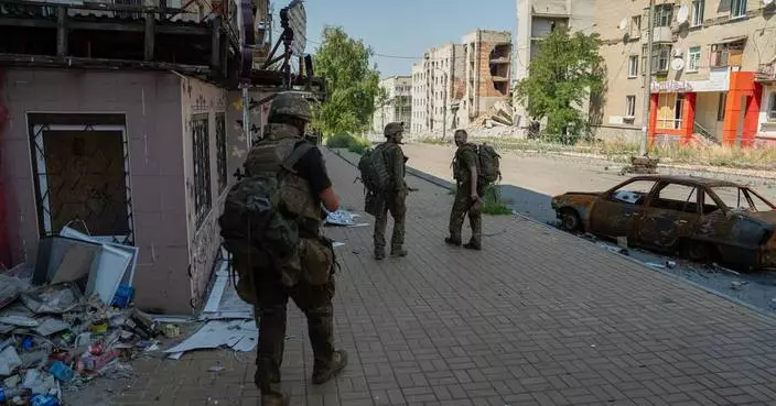 Ukraine's Zelenskyy says a nighttime blitz damages Russia's Black Sea naval stronghold