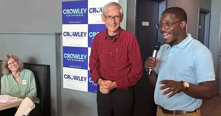 Democratic socialist tries to beat governor's pick in chaotic Wisconsin primary for governor