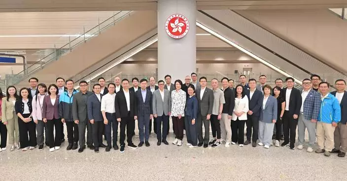 Port Facilities Readiness Assessed Before Official Opening, Says Security Secretary Tang Ping-keung.