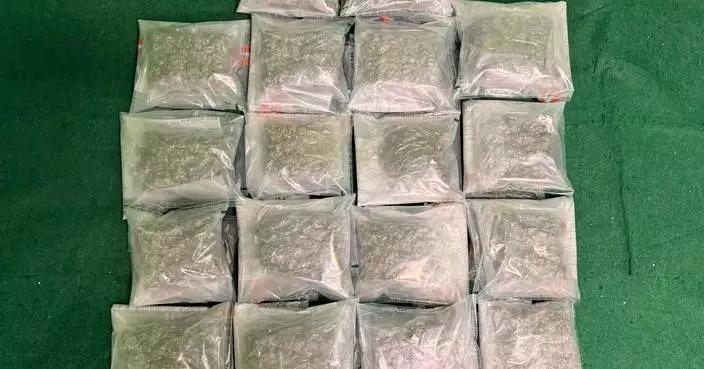 Hong Kong Customs Seizes About 6kg of Suspected Cannabis Buds at Airport, Arrests Mainland Passenger