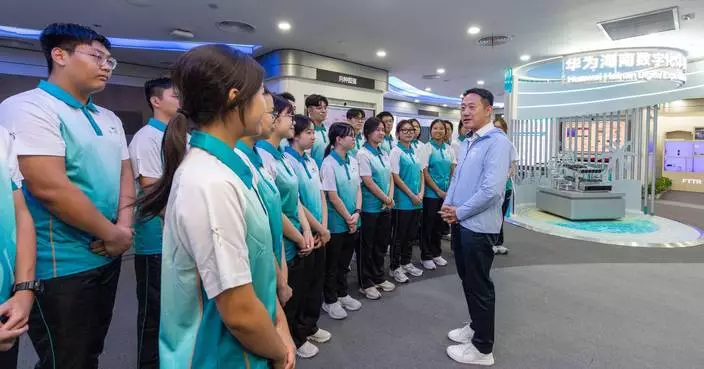 Hong Kong Customs Organizes Exploration Tour to Hainan for Youth on Aerospace and Sustainable Development.