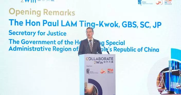 Secretary for Justice: Highlighting Hong Kong's Role as Financial Hub at Collaborate2Win seminar in Kazakhstan