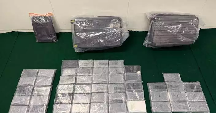 Hong Kong Customs seizes 53.9 kg of drugs, arrests South African man in major narcotics operation.