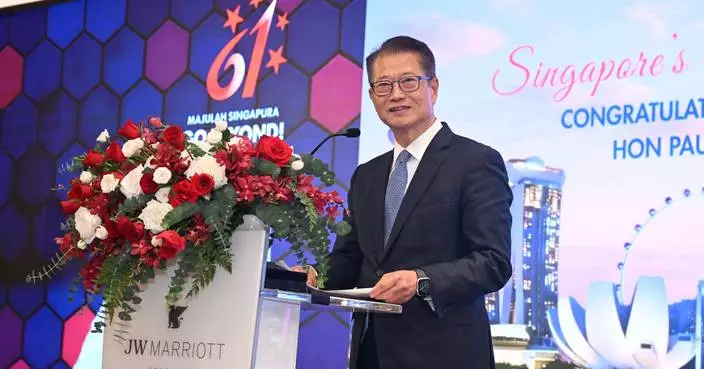 Financial Secretary Highlights Hong Kong-Singapore Cooperation and Regional Synergy at Singapore National Day Dinner