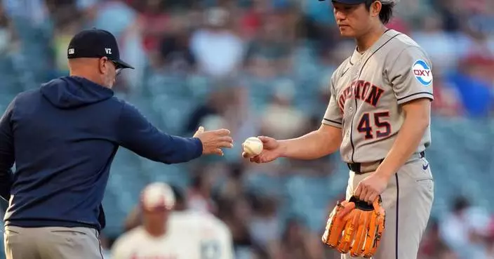 Astros shift Tatsuya Imai to the bullpen for the Rangers series after a rough start