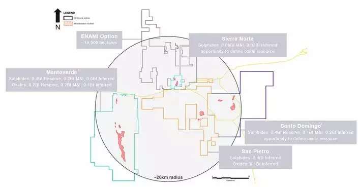 Capstone Copper Completes Acquisition of San Pietro Copper Concessions, Consolidating the Mantoverde-Santo Domingo Copper District
