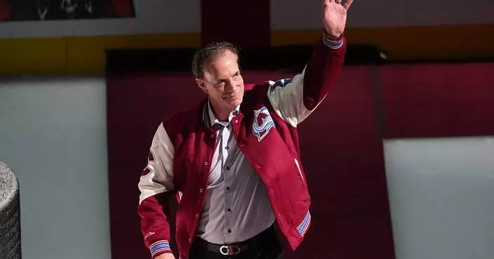 Front office exec Joe Sakic skates with Avs in alumni game as the Cale Makar extension talks roll on