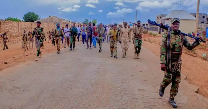 Fighting in southwestern Somalia kills dozens of people, including 4 civilians