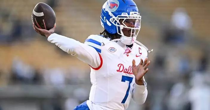 No. 19 SMU eyes another ACC run as QB Kevin Jennings' final season opens with early road tests