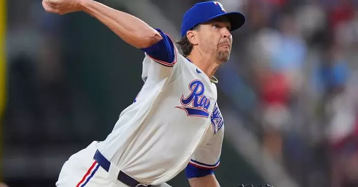 Rangers' Jacob deGrom reaches 2,000 strikeouts in 2nd-fewest games and innings pitched