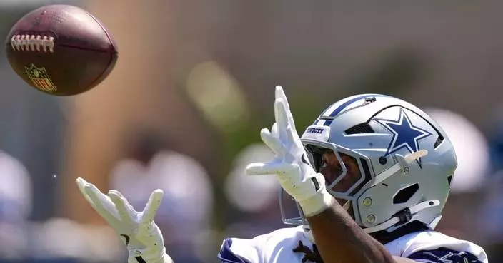 Cowboys tight end Princeton Fant leaves practice early after apparently suffering knee injury