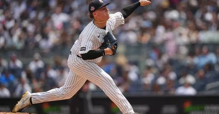 Yankees starting pitcher Ryan Weathers leaves game against Blue Jays with left forearm discomfort