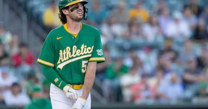 A's place Jacob Wilson on 10-day IL with a dislocated left shoulder