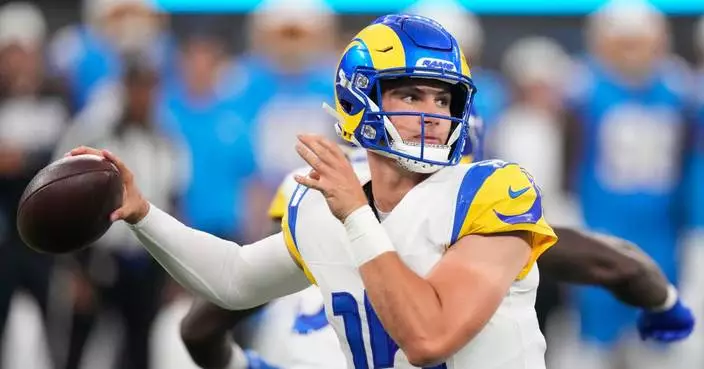 No starters, no problem: Ty Simpson’s 2nd-quarter TD sparks the Rams’ preseason sweep