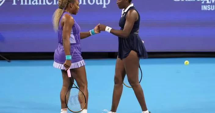 Serena and Venus Williams return to doubles and lose close match in Cincinnati