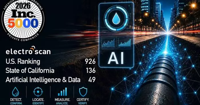 Electro Scan Inc. Ranks No. 926 on the 2026 Inc. 5000 List of America's Fastest-Growing Private Companies