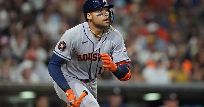 Cam Smith homers twice as Astros beat newcomer Robbie Ray, Padres 6-3
