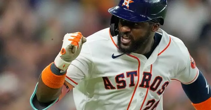 Astros edge Rangers 5-4, stretching AL West lead with 5th straight win