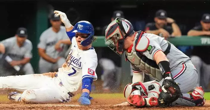 Bobby Witt Jr. returns from back injury and leads Royals to 8-2 win over Twins