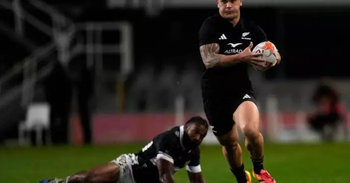 All Blacks crush the Sharks 54-0 in rain-soaked Durban as McKenzie limps off