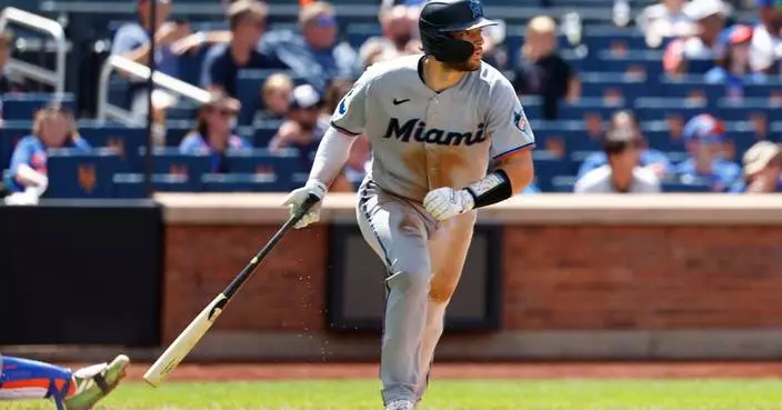 Petersen, Mack, Edwards lead the Marlins to a 2-0 win over the Mets