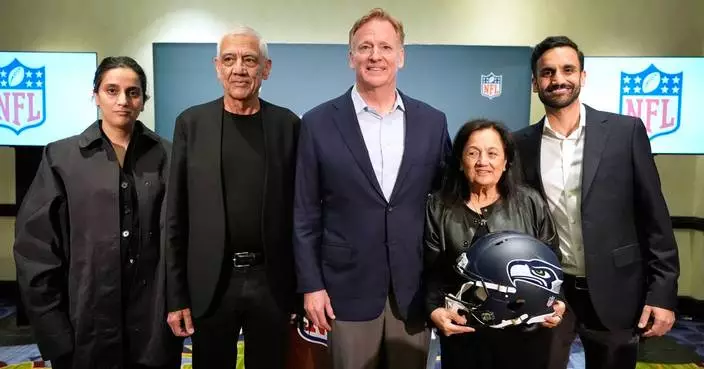 NFL owners unanimously approve the sale of the Seahawks to Vinod Khosla and his family