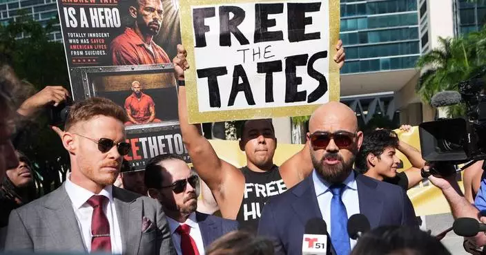 Tate brothers' extradition fight is back in Miami court as brothers seek a release on bond
