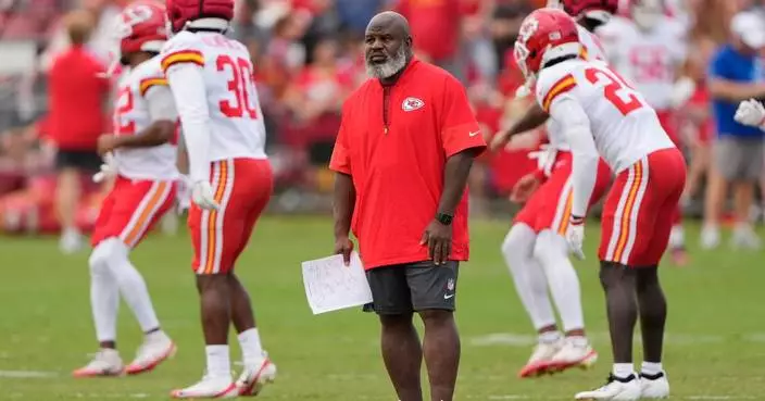 Bieniemy jokes wife Mia gave him blessing to rejoin Chiefs after she was shot at their Virginia home