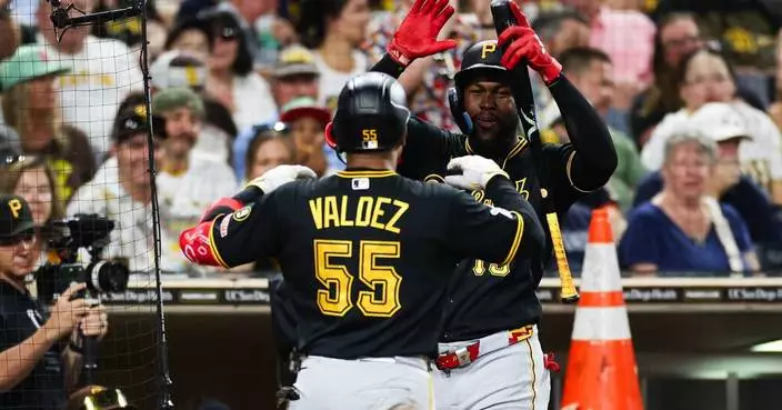 Nick Gonzales' 12th-inning RBI single sends Pirates past Padres 3-2